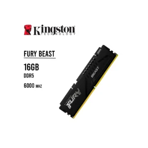 Memoria  ram  KINGSTON 16GB/6000MHZ DDR5 FURY BEAST ( KF560C36BBE2-16 )
