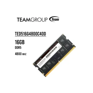 Memoria  Sodimm TEAMGROUP 16GB/4800MHZ DDR5 ELITE ( TED516G4800C40D-S01 )